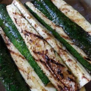 Grilled Balsamic Zucchini