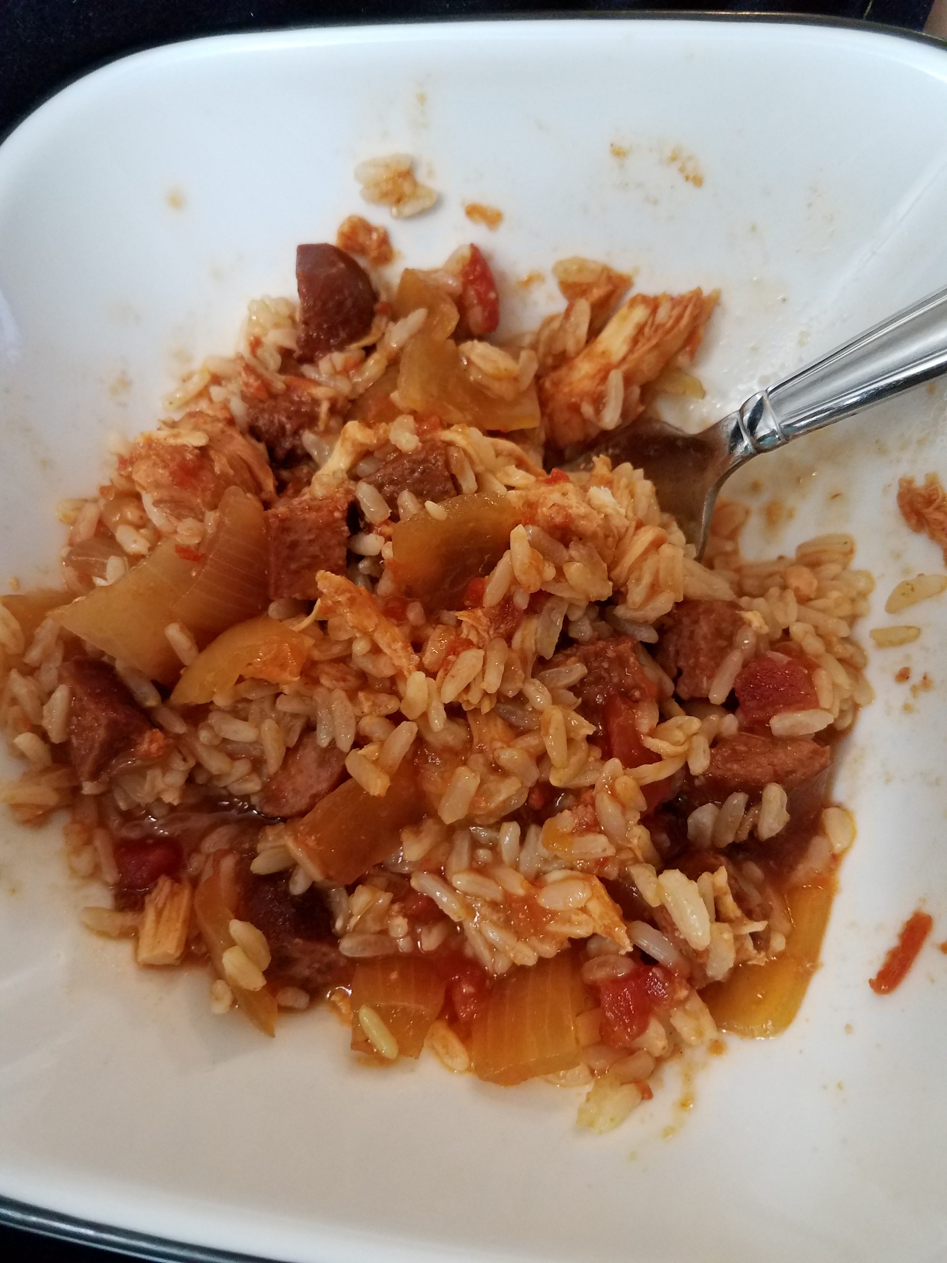 Crockpot Creole Chicken and Sausage